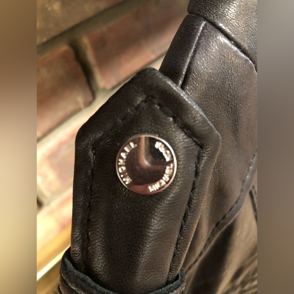 Michael Kors leather jacket new no tags - Picture 4 of 5